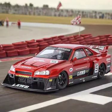 1:24 NISSAN SKYLINE GTR R34 S15 ALLOY DIECAST MODEL